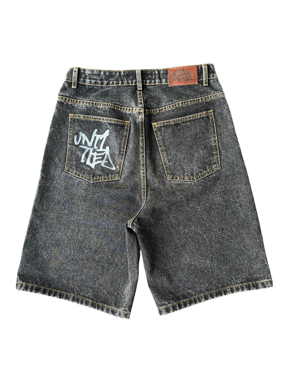 Washed black jorts (pre orders)