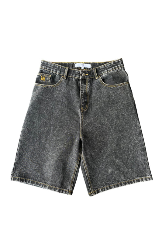 Washed black jorts (pre orders)