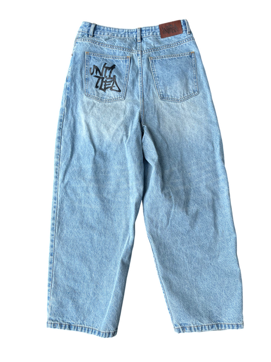 Light blue baggy jeans (pre orders)