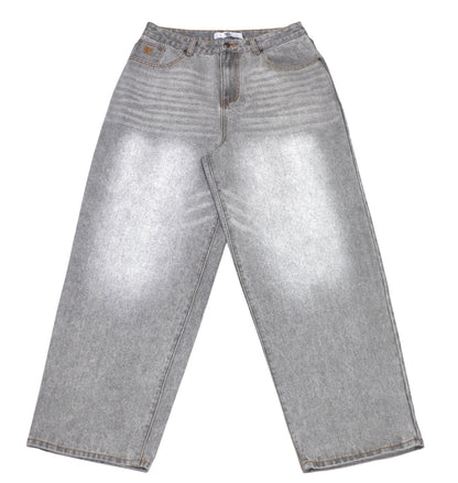 Light grey baggy denim